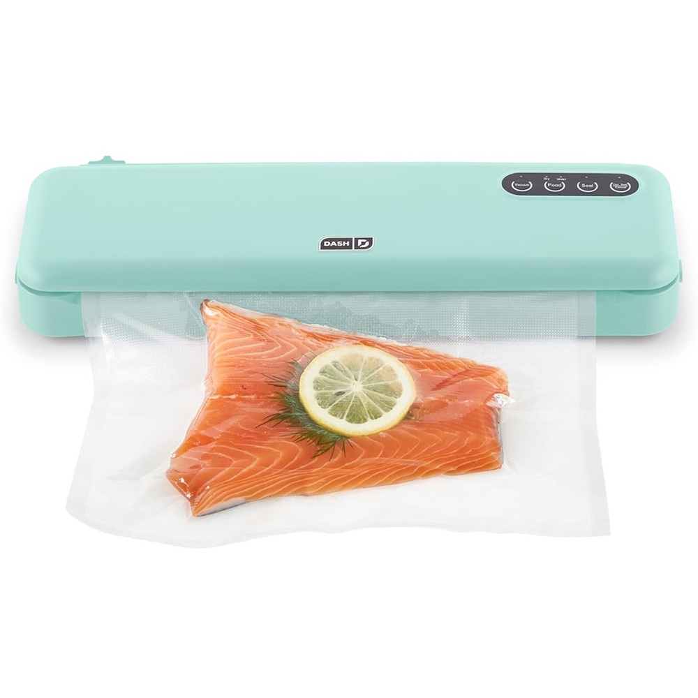 DASH SuperSeal™ Vacuum Sealer for Food Storage and Sous Vide, Aqua